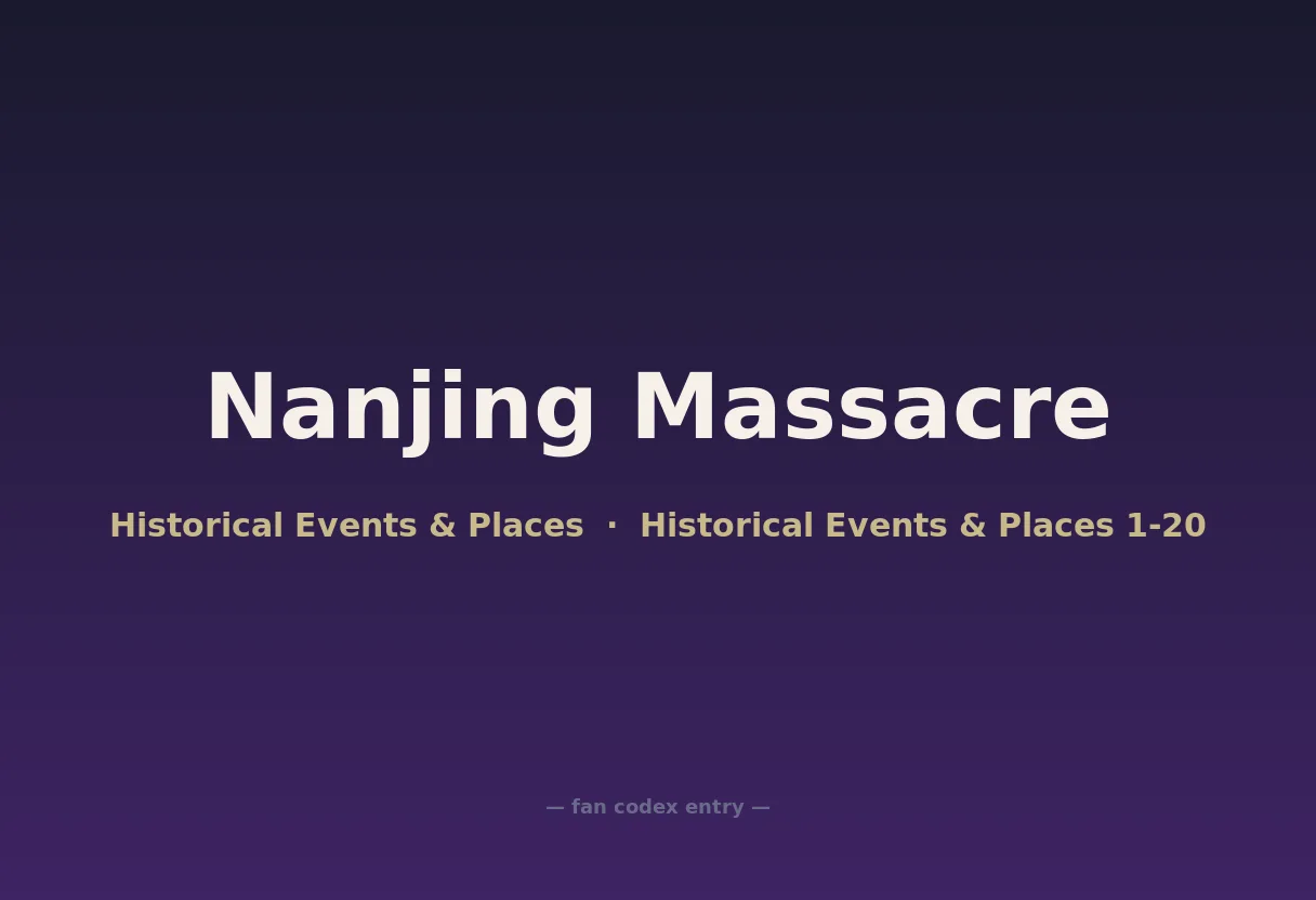 Nanjing Massacre