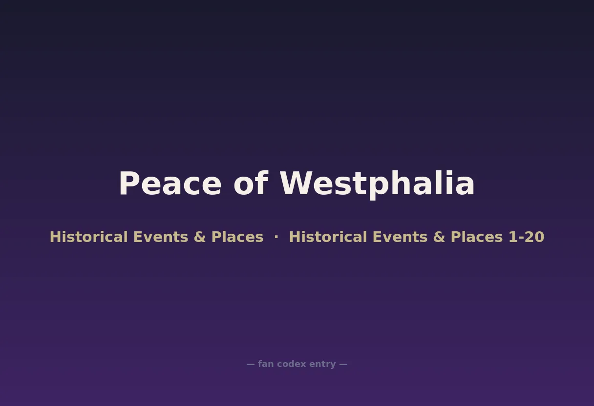 Peace of Westphalia