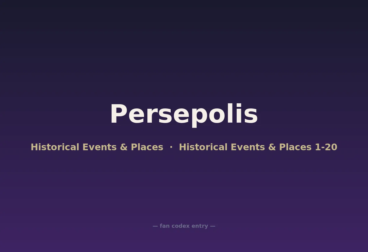 Persepolis