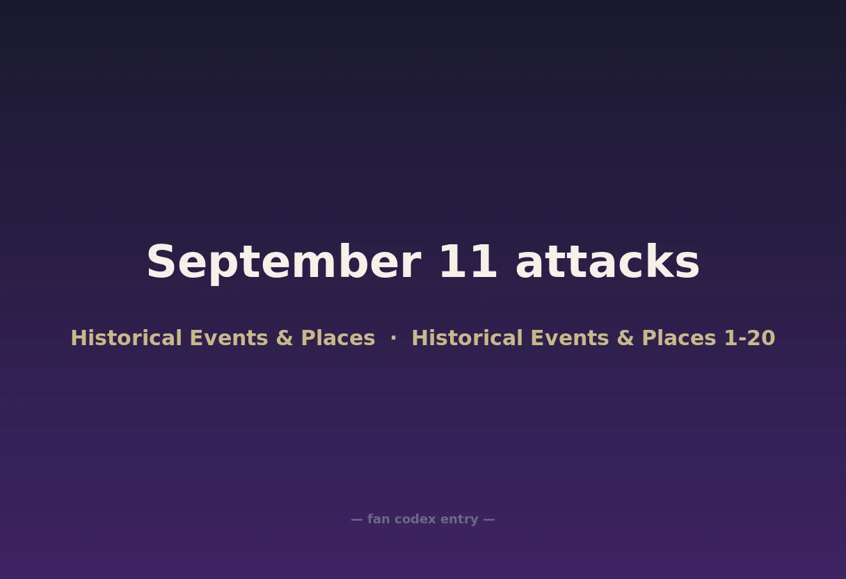 September 11 attacks