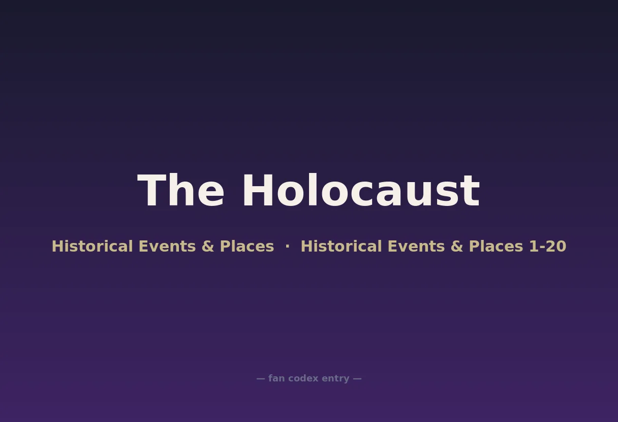 The Holocaust